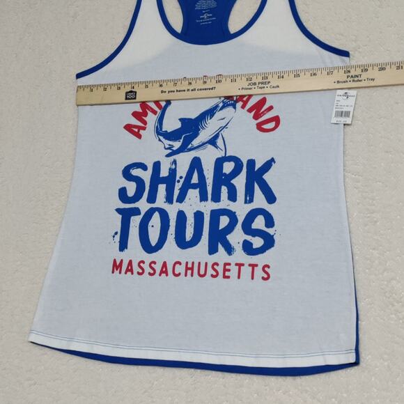 RARE Amity Island Jaws Universal Studios Tank Top Size LARGE Collectible NWT - Picture 8 of 11